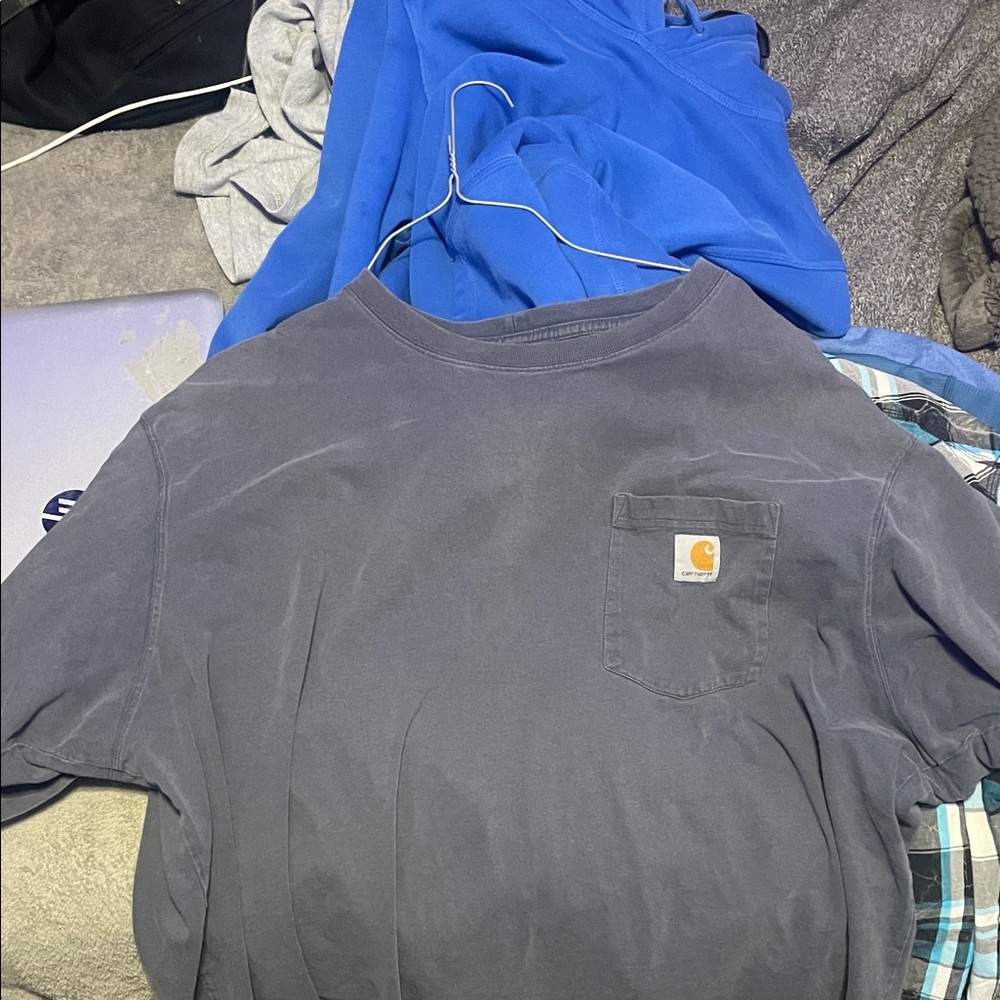 Carhartt Charcoal Pocket Tee